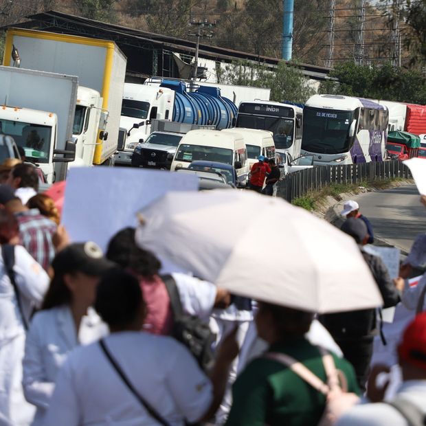 Bloqueos IMSS México-Pachuca